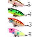 Banshee 45mm 3.3g Mini Popper Fishing Lure Hard Bait Artificial Poper Topwater Bass Trout Pike Fishing Crankbait Crank Wobbler