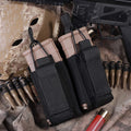 Tactical Molle Magazine Pouch Tactical Pouch Single/Double/Triple Rifle Pistol Mag Pouch 2-Layer Cartridge Holder for M4 M14 M16