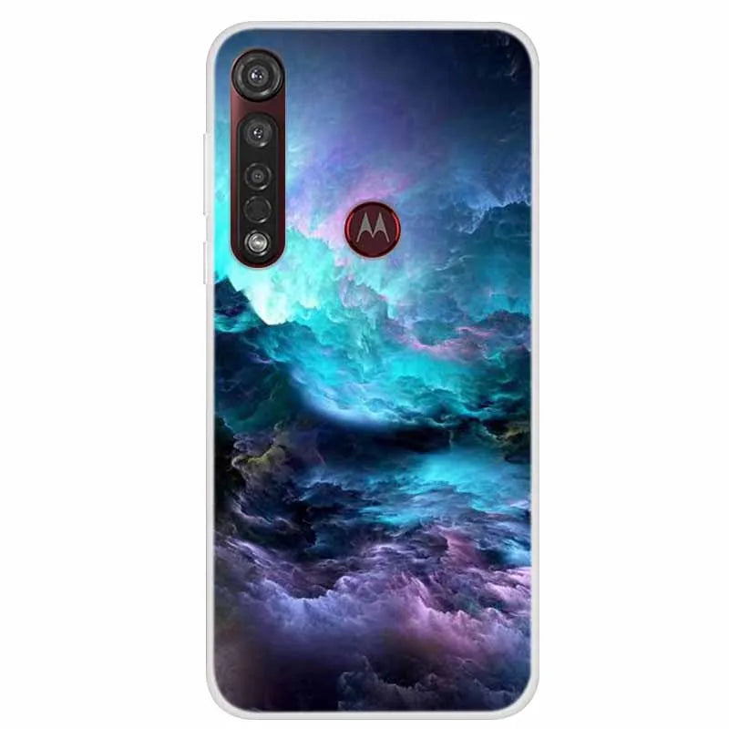 For Motorola Moto G8 Power Case Shockproof Soft silicone TPU Back Cover For Moto G8 Power Lite Phone Cases Case G8 Plus Cartoon