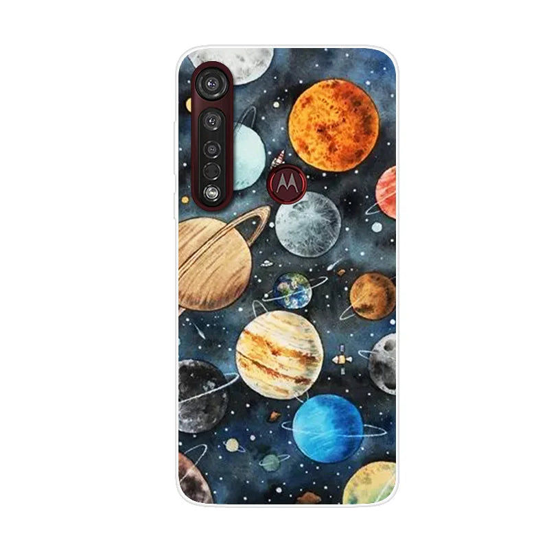 For Motorola Moto G8 Power Case Shockproof Soft silicone TPU Back Cover For Moto G8 Power Lite Phone Cases Case G8 Plus Cartoon