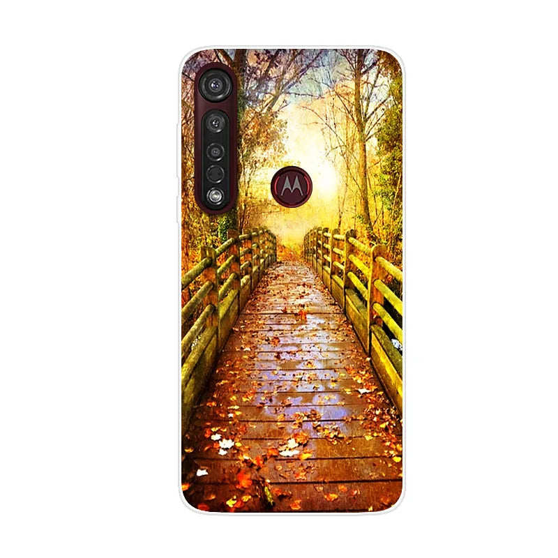 For Motorola Moto G8 Power Case Shockproof Soft silicone TPU Back Cover For Moto G8 Power Lite Phone Cases Case G8 Plus Cartoon