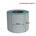 20x10mm Shipping Labels- 700 barcode sticker Per Roll Strongest & THICKEST - Thermal Postage BPA Free, Supermarket Blank Sticker