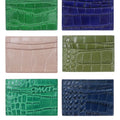 Classic Crocodile Pattern Card Holder Men Women Genuine Leather Leather Credit Card Case ID Card Holder Wallet Purse Pouch