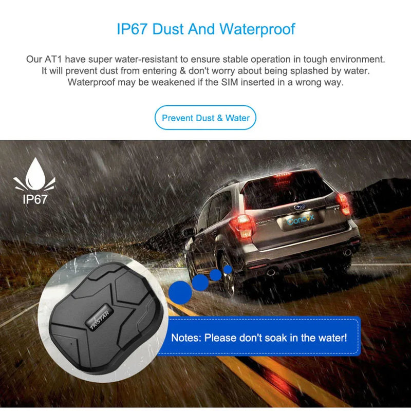 4G TKSTAR TK905 Car GPS Tracker 5000mAh 90 Days Standby GPS AGPS Dual Positioning Real Time Monitor Free Web APP Car Accessories
