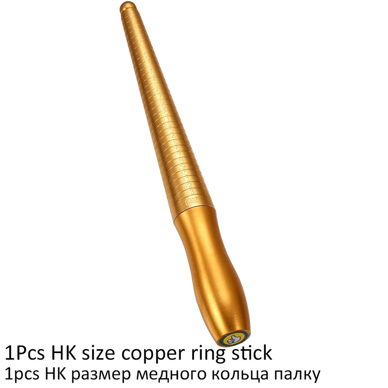 Professional Stick Ring Sizer Ring Stick Enlarger Mandrel Gauge Set Finger Sizes Measuring Jewelry Sizing Tools Equipment