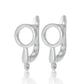 1 Pair Gold Plated  Earring Hooks Components Accessories Supplies For Woman DIY  Handmade Making Findings Jewelry  Wholesale