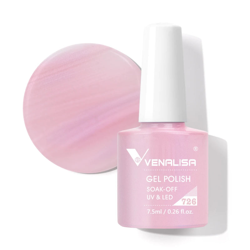 VENALISA Non Cleansing Topcoat Nail Art 7.5ml Soak off Base Coat Foundation No Wipe Top Coat Nail Gel Funny Bunny Gel Varnish