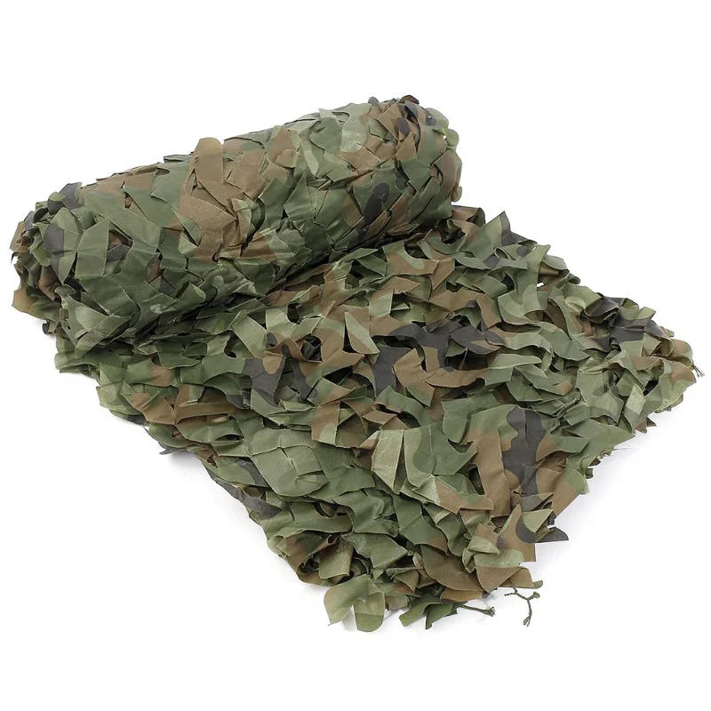 4x5m 2x3m Camouflage Net Camo Netting Army Nets Shade Mesh Hunting Garden Car Outdoor Camping Sun Shelter Tent