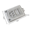 Gray Flocked Bead Board For DIY Bracelet Necklace Beading Jewelry Making Organizer Tray Design Craft - Visuel 13 | SAMAG