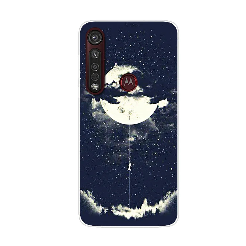For Motorola Moto G8 Power Case Shockproof Soft silicone TPU Back Cover For Moto G8 Power Lite Phone Cases Case G8 Plus Cartoon