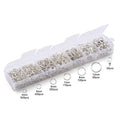 A Set Jewelry Findings Tool Open Jump Rings, Pliers, Lobster Clasps Hooks, Tweezers Making Supplies - Visuel 13 | SAMAG