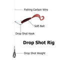Drop Shot Hook Mini Bass Fishing For Soft Lure | SAMAG