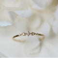 Soild 14k Gold Yellow Color Diamond Rings for Women Fine Wedding Bands Gemstone Engagement Jewelry Luxury Cocktail Gold Rings