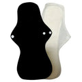 Reusable Menstrual Pads for Women, Heavy Flow, Bamboo Washable Sanitary Napkins, Printed Night Use, Breathable, 1Pc Size 13"