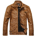 Men's Leather Jackets Brand Motorcycle Leather Jacket Men Fur Jacket Jaqueta De Couro Masculina Mens Leather Coats Jaqueta Couro