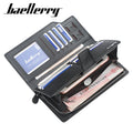 New Card Holder Men Wallets Business Long Design Quality Fashion Casual Men Purse Zipper Multi-function Wallets