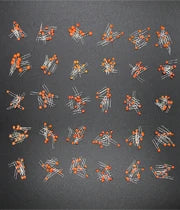35pcs/Lot Crystal Oscillator Electronic Kit, HC-49S 7 kind DIP Quartz Oscillator 32.768Khz 4Mhz 8Mhz 12Mhz 16Mhz 20Mhz 25Mhz