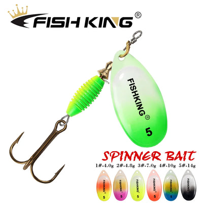 FISH KING New Metal Fishing Lure 4g 4.8g 7g 10g 14g | SAMAG