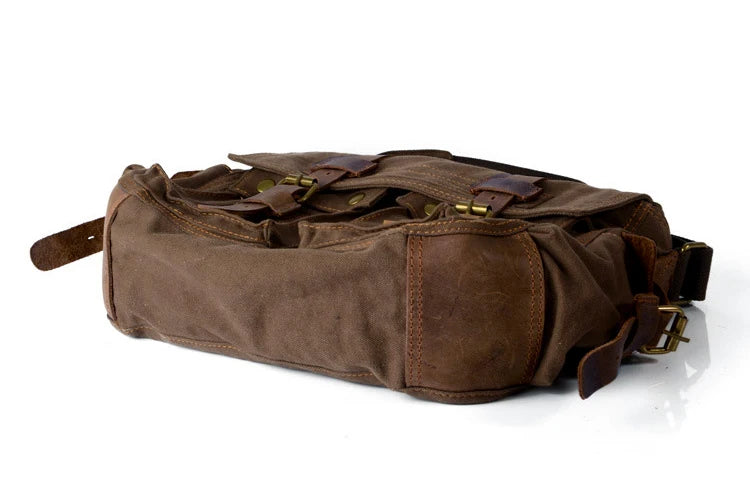 I AM LEGEND Will Smith Canvas +Genuine leather Men Messenger Bag Canvas Shoulder Bag men Crossbody Bag Sling Casual Bag Satchel