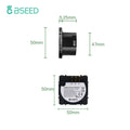 BSEED Zigbee Smart Switch 1/2/3Gang Sensor Switch Function Part Only Alexa Tuya Smart Home Control App 1/2/3Way No Neutral Wire
