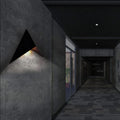 Creative Triangle Wall Lamp Nordic Led Wall Light Living Room Background Bedside Lamps Stairs Indoor Bra Wall Sconce Lighting