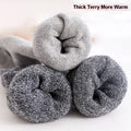 =3Pairs Men's Winter Compression Stocking Warm Hot Knee | SAMAG