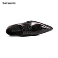 Batzuzhi Genuine Leather Dress Shoes Men for Business, Party and Wedding New Arrival Men's Shoes Zapatos Hombre