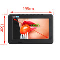 LEADSTAR 7 inch Portable Mini Tv Full Compatible With ATSC H265/Hevc Dolby Ac3 Atsc t Decoder 800x480 Support TF Card USB