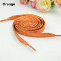 1 cm Width Colorful Lurex Shoelaces Trendy Bright Colorful Fall Winter Shoelaces Sneaker White Casual Sports Leather Shoes Laces