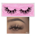 Visofree Mink Lashes 3D Mink Eyelashes 100% Cruelty free Lashes Handmade Reusable Natural Eyelashes Popular False Lashes Makeup