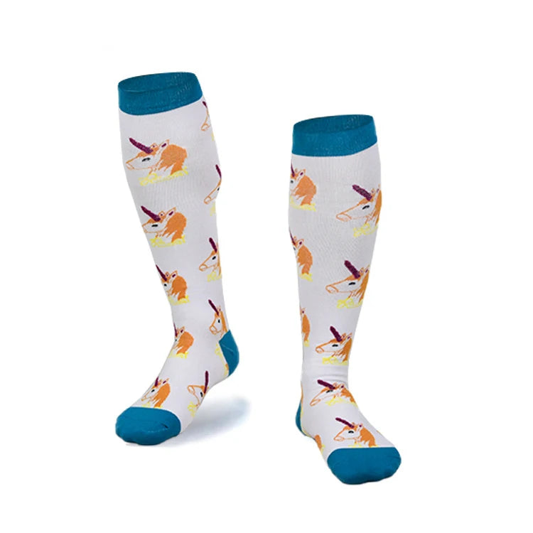 HUAYASX cute Compression Stockings Women men Pressure | SAMAG