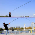 Goture 1/9 Power Super Hard Fishing Rod 3.6m-6.3m Carbon Telescopic Carp Rod Stream Hand Pole Fishing Accessories