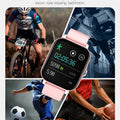 Smart watch with full touch screen, call, message reminder, music control and other functions, compatible with iPhone/android mo