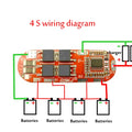 1S/2S/3S/4S/5S Li-ion 18650 Lithium Battery Charger Lipo Cell Module PCB BMS Protection Board For Drill Motor with Balance