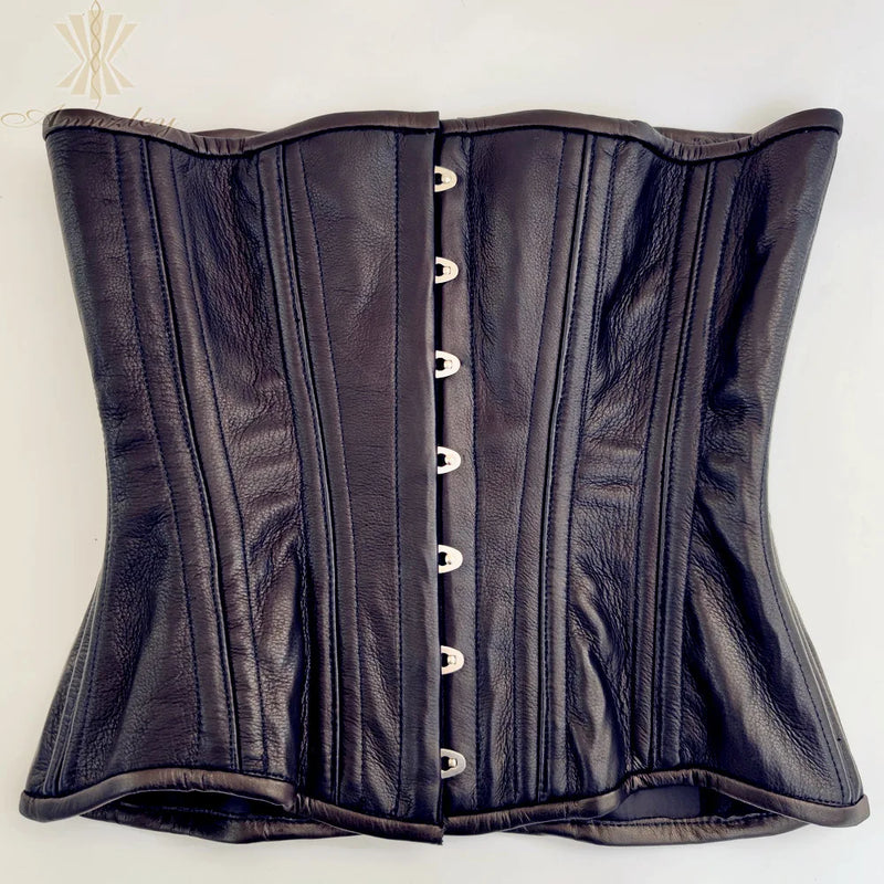 Annzley Men Corset Long Torso Korsett 26 Pieces Steel Bonings Body Slimming Strong  Waist Training For Sale