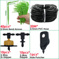Garden Automatic Watering System Drip Irrigation 4-Way 3/5mm 2-Way Drip Arrow Transmitter Potted Plant 10/20set Greenhouse