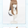Uma Musume: Pretty Derby Cosplay Almond Eye Wig Halloween anime party heat-resistant synthetic light brown wig