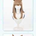 Uma Musume: Pretty Derby Cosplay Almond Eye Wig Halloween anime party heat-resistant synthetic light brown wig