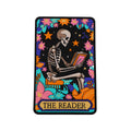 Skeleton Tarot Iron On Patch Clothes Patch For Clothing ADHD Embroidered Patch Garment Apparel Accessories Sewing Stickers