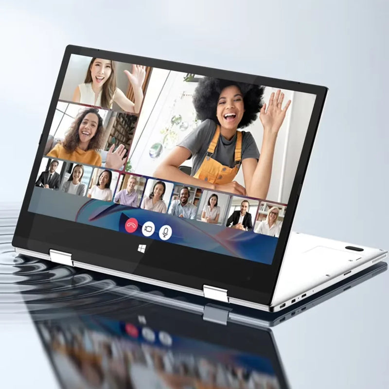 Touch Screen Notebook Portable 2 in 1 Laptop Computer Intel Core i7-8500Y / N4020 11.6 Inch Windows 11 Pro Tablet PC Computer