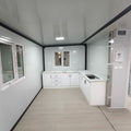 20FT/40 Portable Folding Steel Container House Prefabricated Tiny Home with 2/3 Bedroom Modular Expandable Housing customizable
