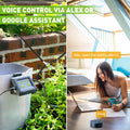 RAINPOINT Tuya Automatic Watering System 10 Plants Auto Drip Irrigation Kit Water Tank Pump Timer APP & Voice Remote Controller