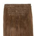 Clip in Hair Extensions 100% Real Human Hair, 12-24Inch 100-120g Clip in Extensions for Women, Invisible Straight Hair