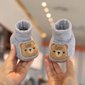 Winter New Cute Cartoon Baby Booties Boy Girl Boots Cotton Soft-Sole Non-Slip Warm Toddler First Walkers Infant Crib Shoes