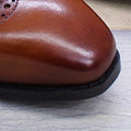 Classic Men's Real Leather Wingtip Oxford Dress Shoes Handmade Lace-Up Wedding Party Business Office Formal Footwear