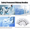 Biomaser Professional Permanent Makeup Cartridge Needles 1R/2R/3RL/5RL Disposable Sterilized Tattoo Pen Machine Needles Tips