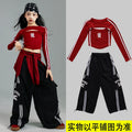 Girls K - pop Crop Top Joggers Cargo Pants Children Hip Hop - View 12 | SAMAG