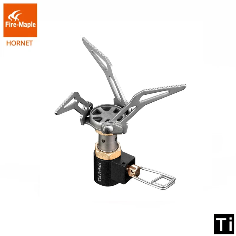 Fire Maple Ultralight Titanium Rocket Stove 2600W Portable Backpacking Burner Outdoor Hiking Cooking FMS-300T Mini Gas Burner