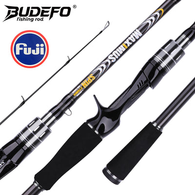 BUDEFO MAXIMUS Lure Fishing Rod 1.8m 2.4m 3.0m30T Carbon | SAMAG