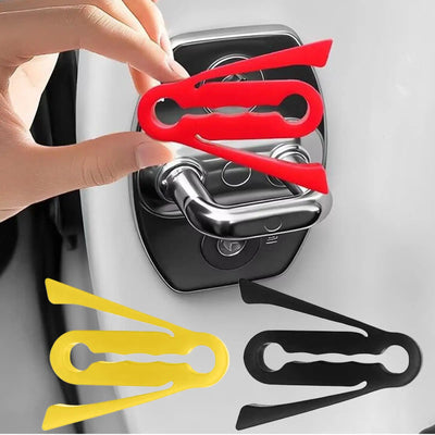 Silicone Car Door Latch Covers Shock Absorption Pad Noise | SAMAG